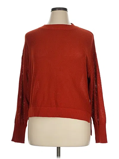 Pre-owned Unbranded Pullover Sweater In Red