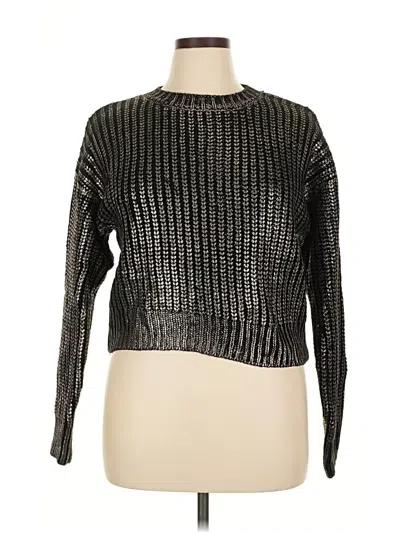 Pre-owned Unbranded Pullover Sweater In Silver