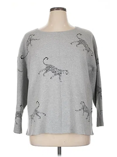 Pre-owned Unbranded Pullover Sweater In Silver