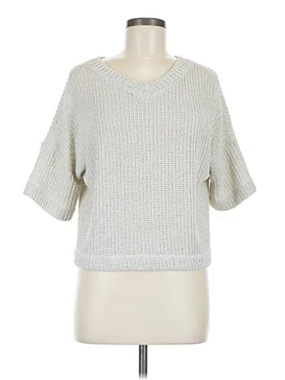 Pre-owned Unbranded Pullover Sweater In Silver