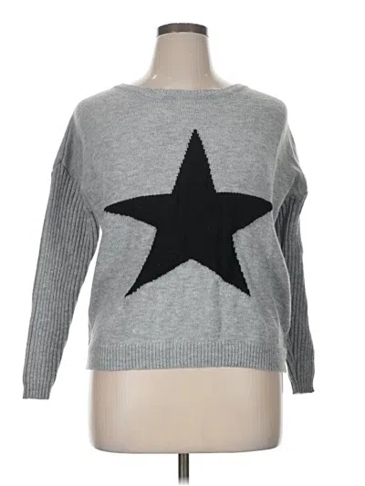 Pre-owned Unbranded Pullover Sweater In Silver