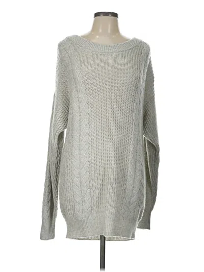 Pre-owned Unbranded Pullover Sweater In Silver