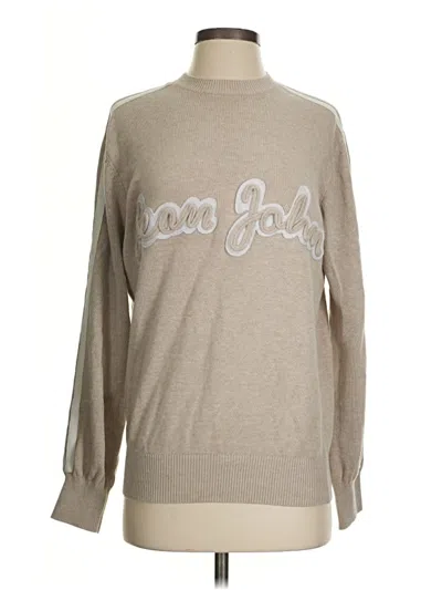 Pre-owned Unbranded Pullover Sweater In Tan