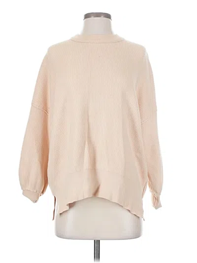 Pre-owned Unbranded Pullover Sweater In Tan