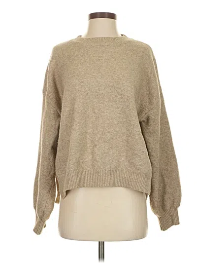 Pre-owned Unbranded Pullover Sweater In Tan