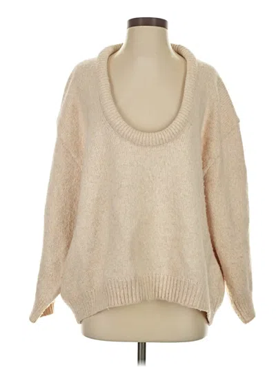 Pre-owned Unbranded Pullover Sweater In Tan