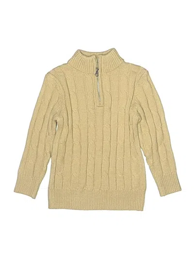 Pre-owned Unbranded Kids' Pullover Sweater In Tan