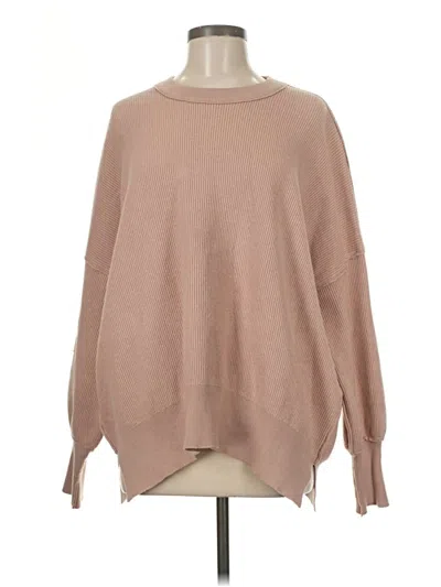 Pre-owned Unbranded Pullover Sweater In Tan