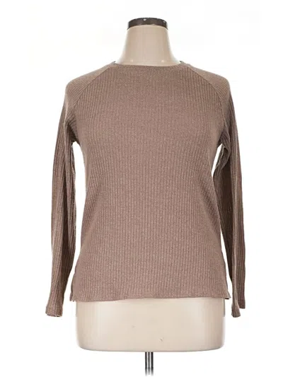 Pre-owned Unbranded Pullover Sweater In Tan
