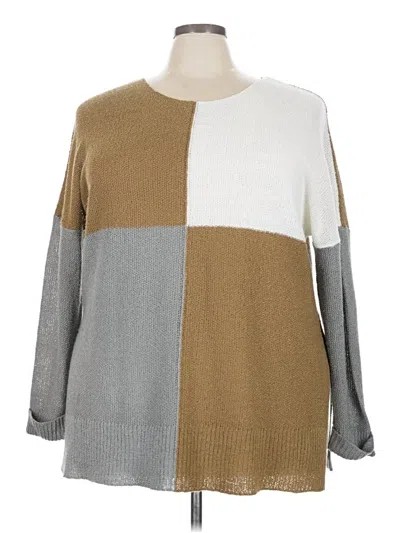 Pre-owned Unbranded Pullover Sweater In Tan