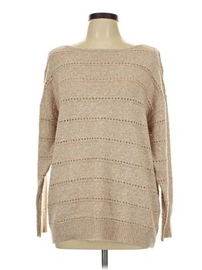 Pre-owned Unbranded Pullover Sweater In Tan