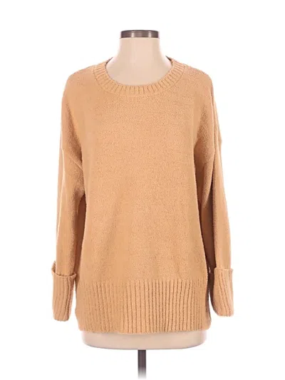 Pre-owned Unbranded Pullover Sweater In Tan