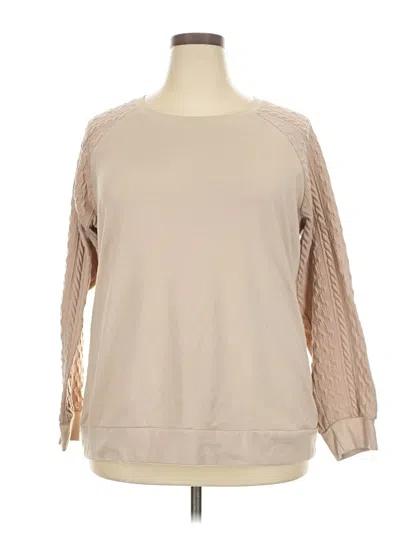 Pre-owned Unbranded Pullover Sweater In Tan