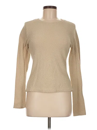 Pre-owned Unbranded Pullover Sweater In Tan