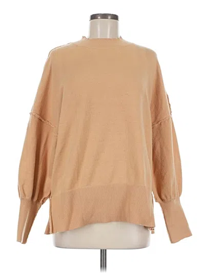 Pre-owned Unbranded Pullover Sweater In Tan