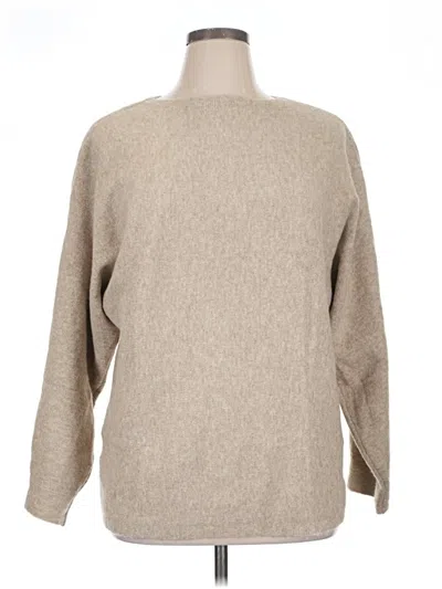 Pre-owned Unbranded Pullover Sweater In Tan