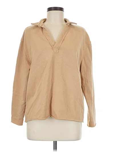 Pre-owned Unbranded Pullover Sweater In Tan