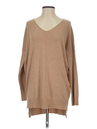 Pre-owned Unbranded Pullover Sweater In Tan