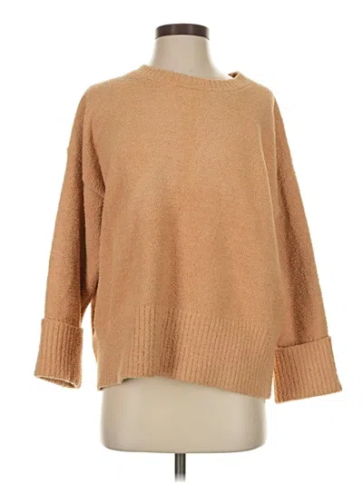 Pre-owned Unbranded Pullover Sweater In Tan