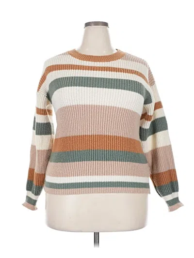 Pre-owned Unbranded Pullover Sweater In Tan