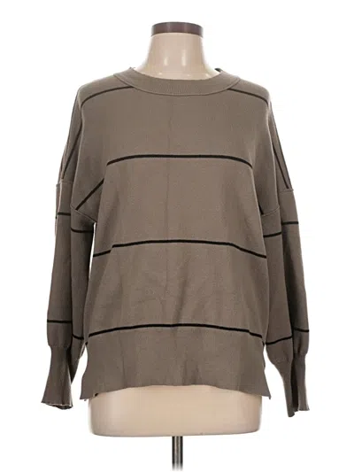 Pre-owned Unbranded Pullover Sweater In Tan