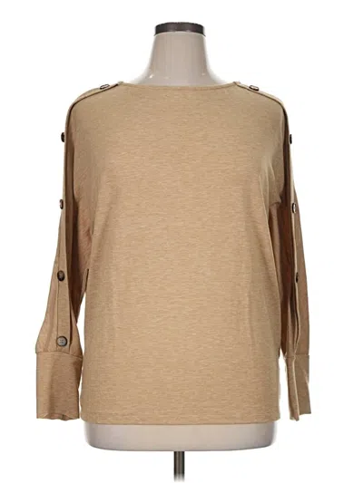 Pre-owned Unbranded Pullover Sweater In Tan