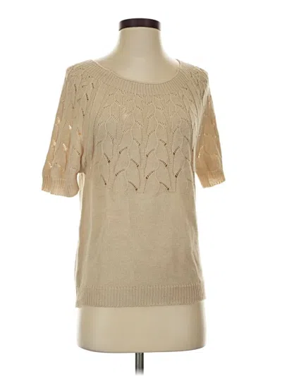 Pre-owned Unbranded Pullover Sweater In Tan