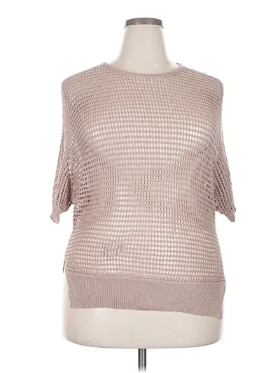 Pre-owned Unbranded Pullover Sweater In Tan