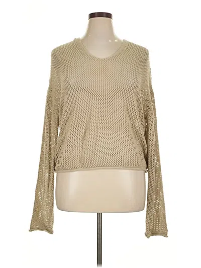 Pre-owned Unbranded Pullover Sweater In Tan