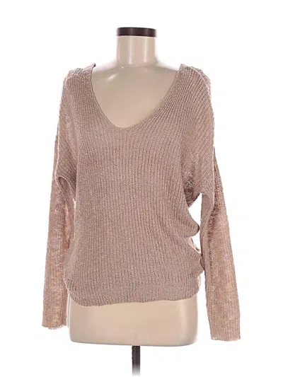 Pre-owned Unbranded Pullover Sweater In Tan