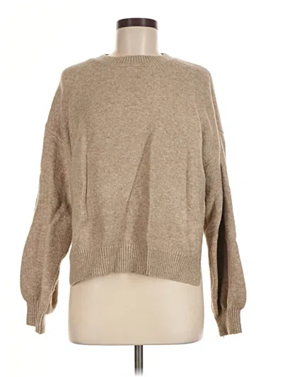 Pre-owned Unbranded Pullover Sweater In Tan