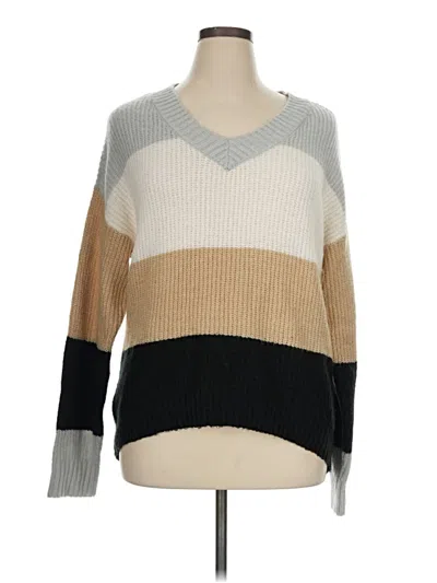 Pre-owned Unbranded Pullover Sweater In Tan