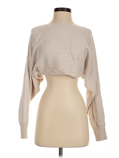 Pre-owned Unbranded Pullover Sweater In Tan