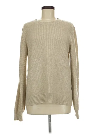 Pre-owned Unbranded Pullover Sweater In Tan