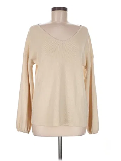 Pre-owned Unbranded Pullover Sweater In Tan