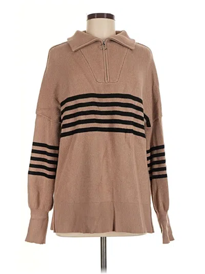 Pre-owned Unbranded Pullover Sweater In Tan