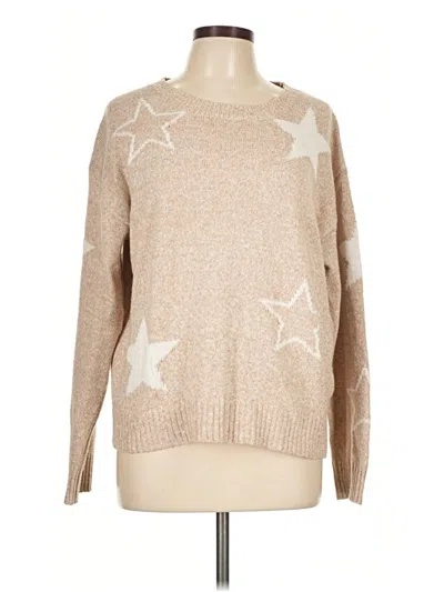 Pre-owned Unbranded Pullover Sweater In Tan