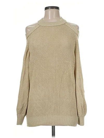 Pre-owned Unbranded Pullover Sweater In Tan