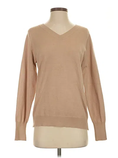 Pre-owned Unbranded Pullover Sweater In Tan