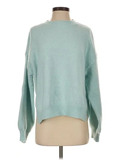 Pre-owned Unbranded Pullover Sweater In Teal