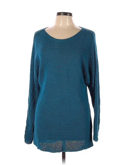 Pre-owned Unbranded Pullover Sweater In Teal