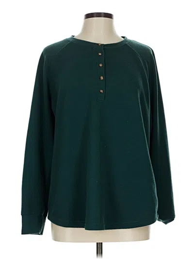 Pre-owned Unbranded Pullover Sweater In Teal