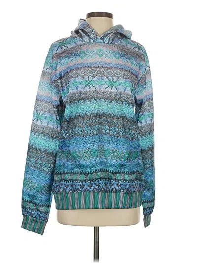 Pre-owned Unbranded Pullover Sweater In Teal