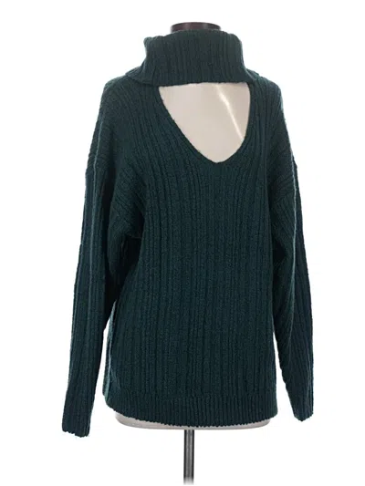 Pre-owned Unbranded Pullover Sweater In Teal