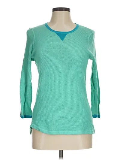 Pre-owned Unbranded Pullover Sweater In Teal