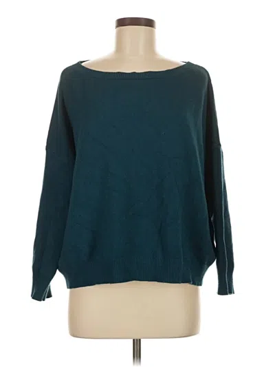 Pre-owned Unbranded Pullover Sweater In Teal