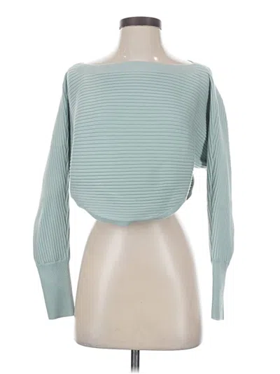Pre-owned Unbranded Pullover Sweater In Teal