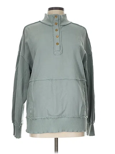 Pre-owned Unbranded Pullover Sweater In Teal