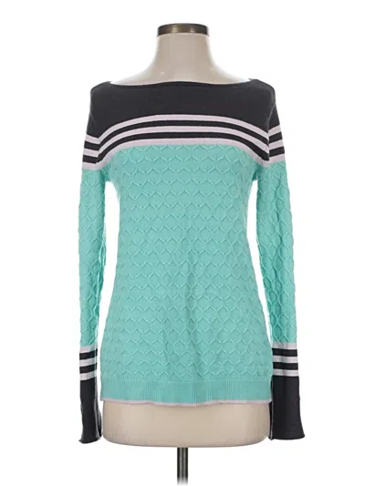 Pre-owned Unbranded Pullover Sweater In Teal