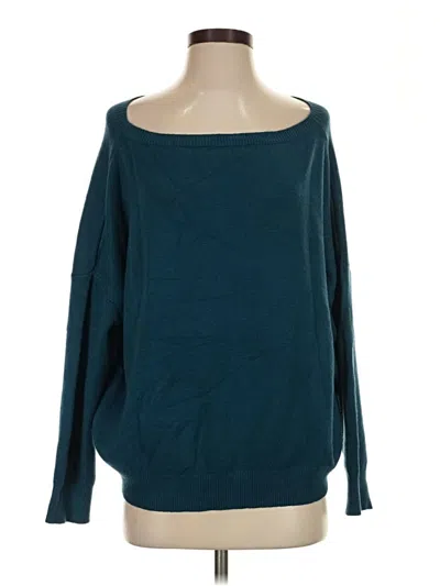 Pre-owned Unbranded Pullover Sweater In Teal